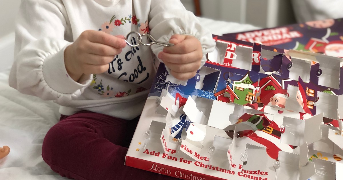This Advent Calendar w/ Metal Puzzles is My Favorite One Yet (& Only $13.99 on Amazon!)