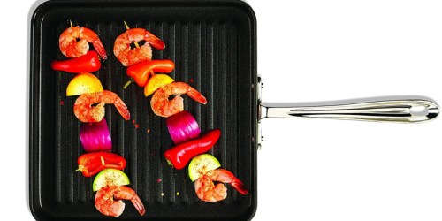 All-Clad Hard Anodized 11″ Square Grill or Griddle Just $29.99 Shipped at Macy’s (Regularly $65)