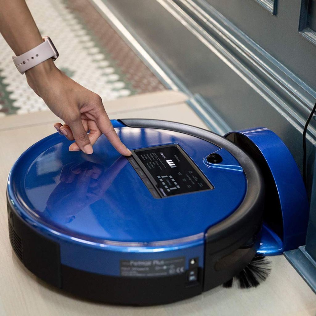 bObsweep bObi Pet Robotic Vacuum Cleaner & Mop in Blue