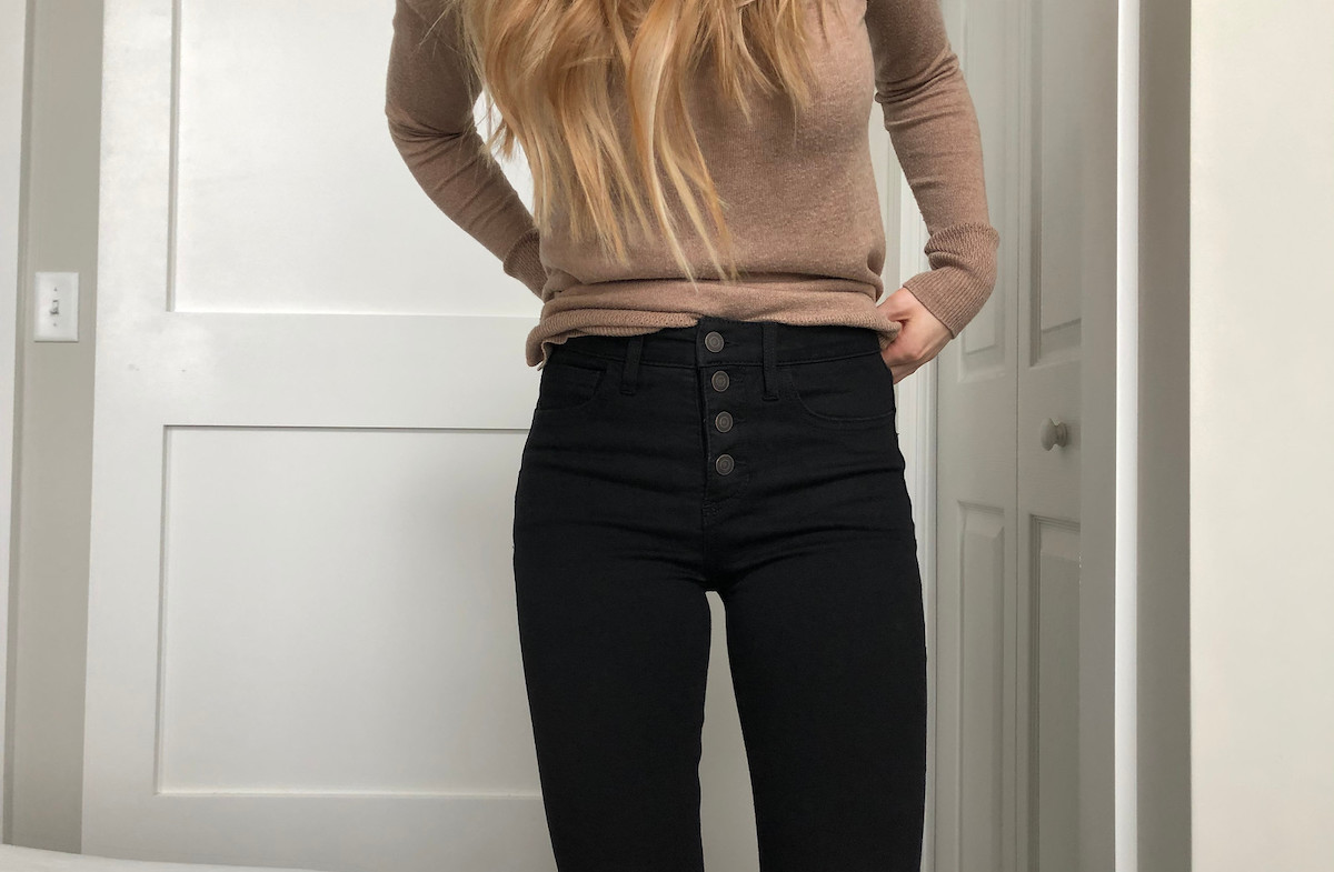 lauren conrad super skinny dress pants