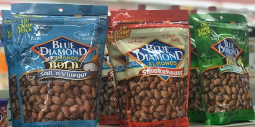 Blue Diamond Almonds 16oz Bag Only $4.99 Shipped at Walgreens (Regularly $10) + FREE Vaseline Lip Balm