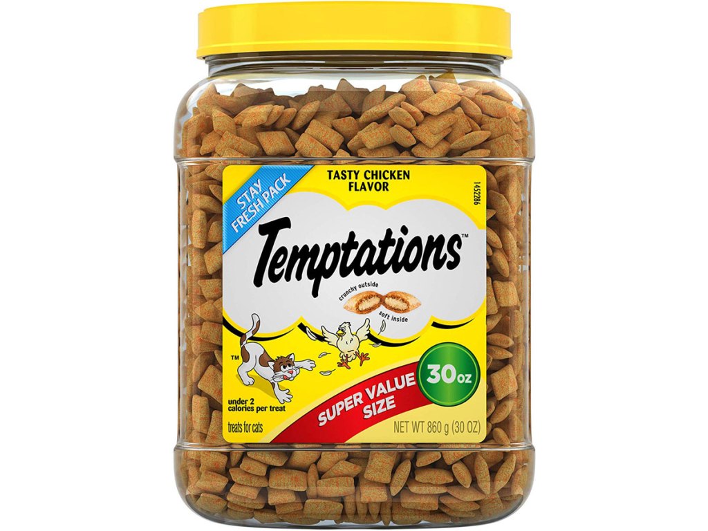 stock image of Temptations Classic Crunchy and Soft Cat Treats