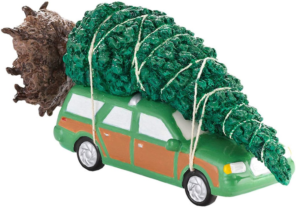 The Family Truckster with a tree on top