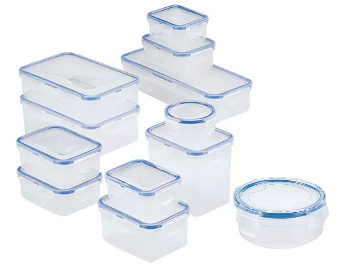 24-Piece Lock n Lock Easy Essentials Food Storage Container Set