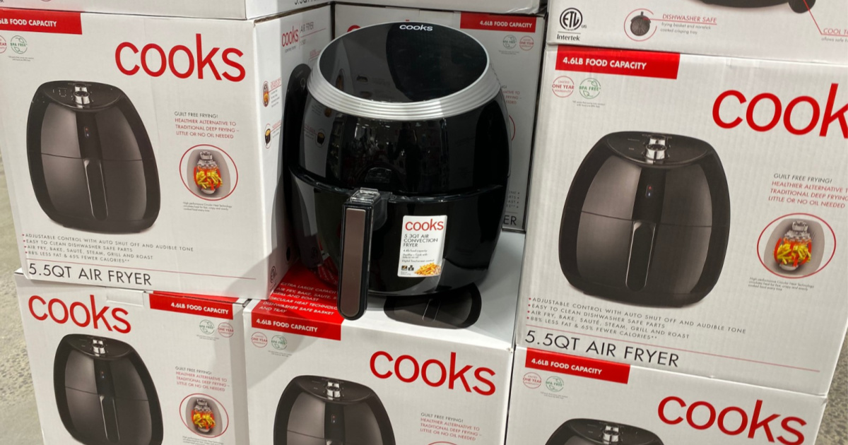 Cooks 5.5-Quart Air Fryer Only $29.99 After JCPenney ...