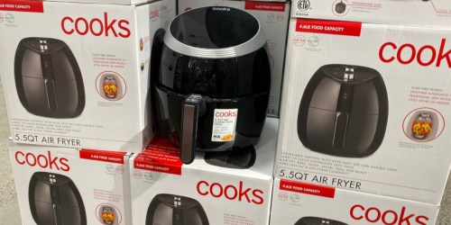 Cooks 5.5-Quart Air Fryer Only $29.99 After JCPenney Rebate (Regularly $120) + More