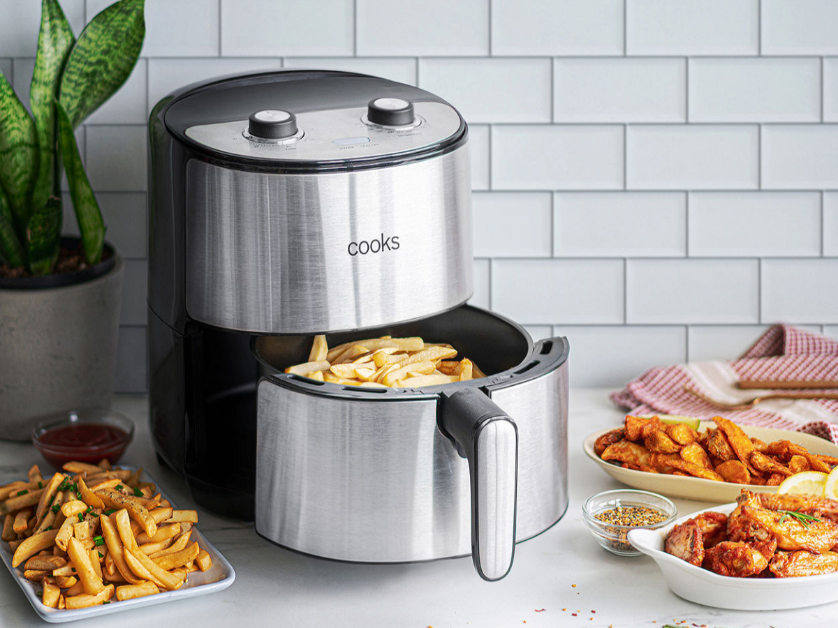 Cooks 5 5 Quart Air Fryer Only 29 99 After JCPenney Rebate Regularly 
