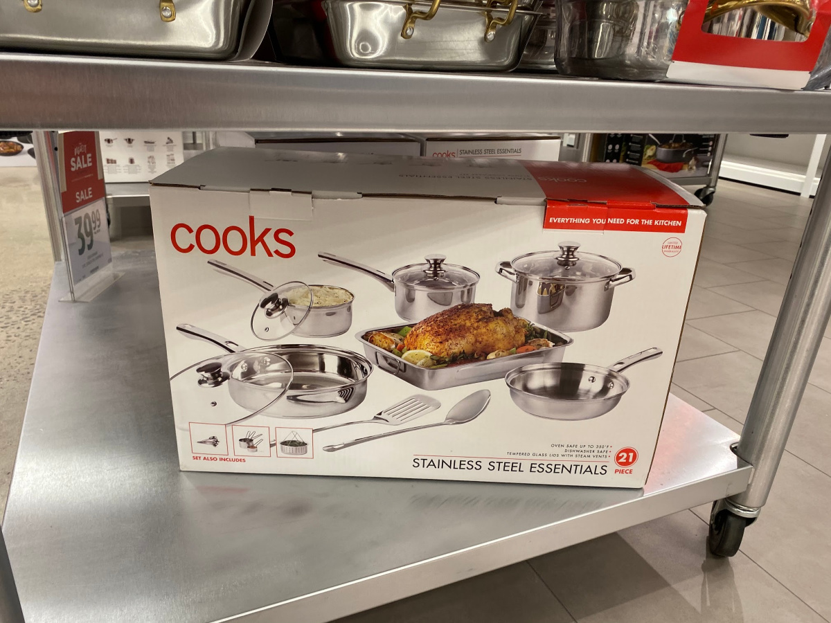 Cooks Stainless Steel Set