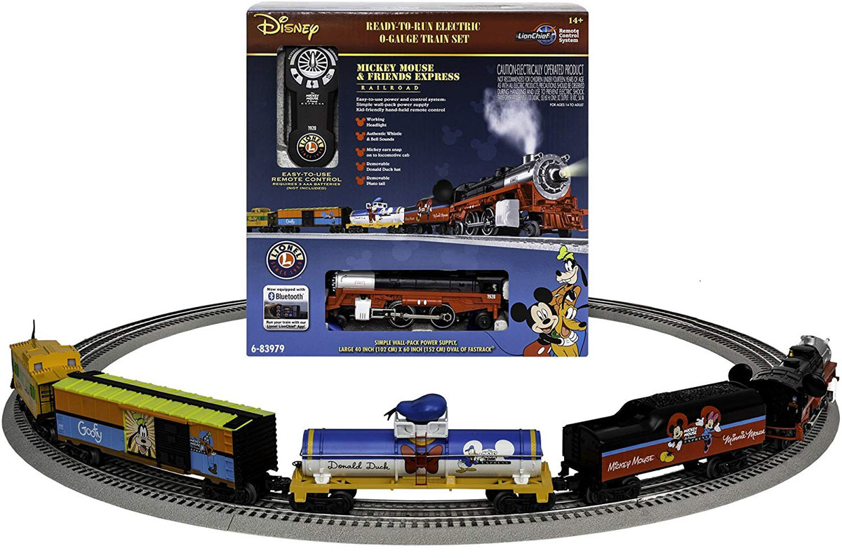 Disney Mickey & Friends Express Electric O Gauge Complete Set w/ Remote