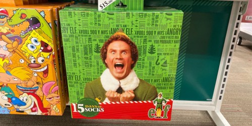 15 Days of Socks Advent Calendars Only $15 at Target | Elf, Star Wars, Harry Potter & More