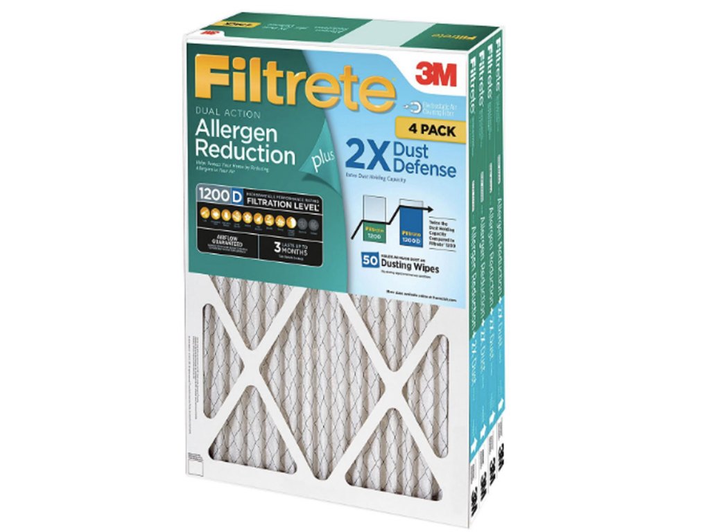 filtrete air filter 4 packs