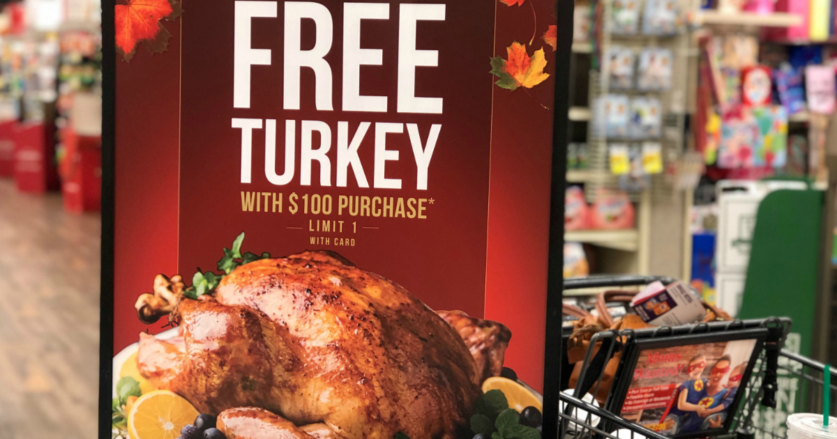 shop n save free turkey