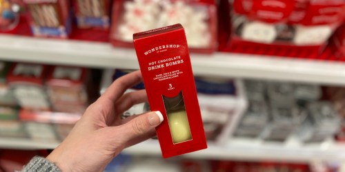 Put Some Christmas In Your Mug With These Hot Chocolate Bombs From Target’s Wondershop