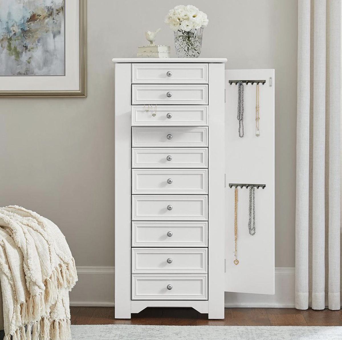 home depot jewelry armoire