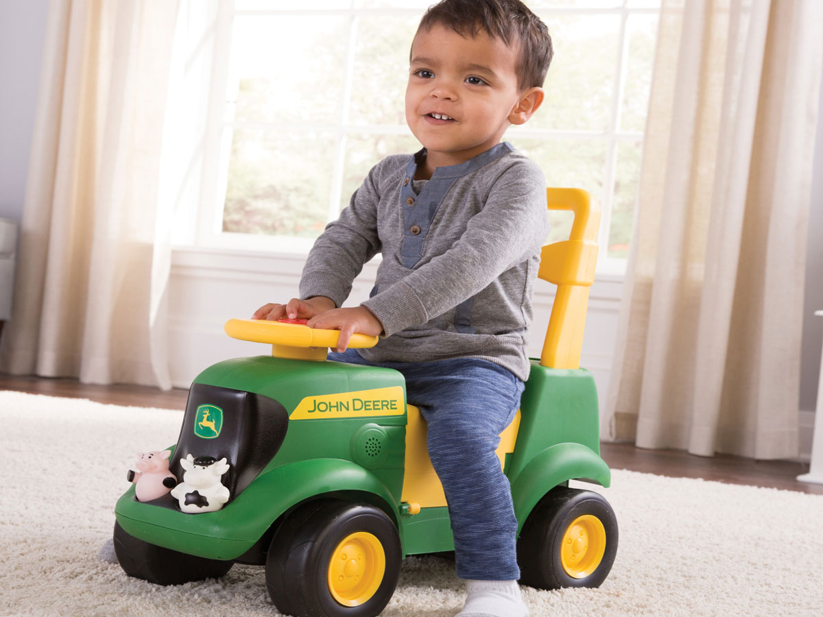 john deere sit n scoot tractor