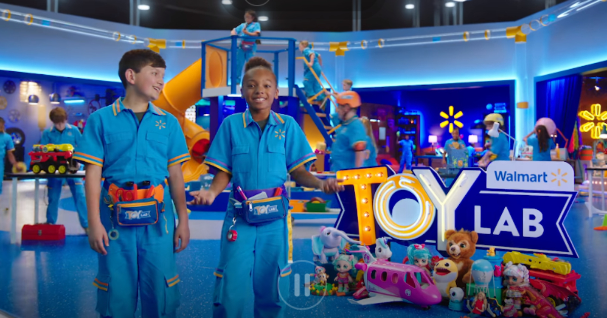the walmart toy lab experience game
