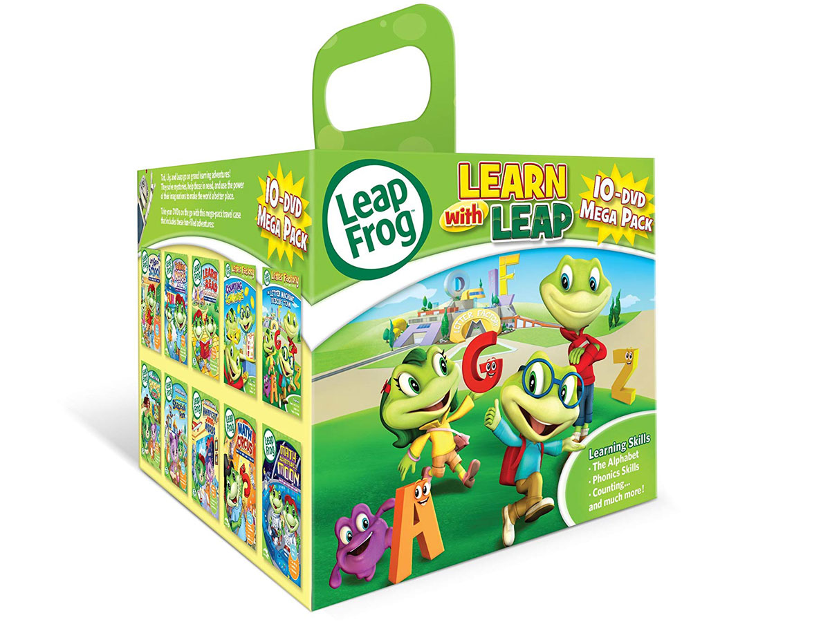 LeapFrog 英語教育DVDセット 10枚 Leap Frog Learn to Leap 10 DVD Mega Pack as Low as $19.41 | Great