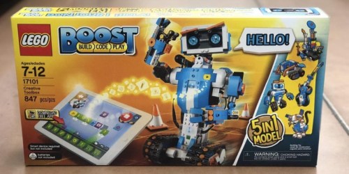 LEGO Boost 847-Piece Creative Toolbox Set Just $111.99 Shipped at Macy’s (Regularly $160)