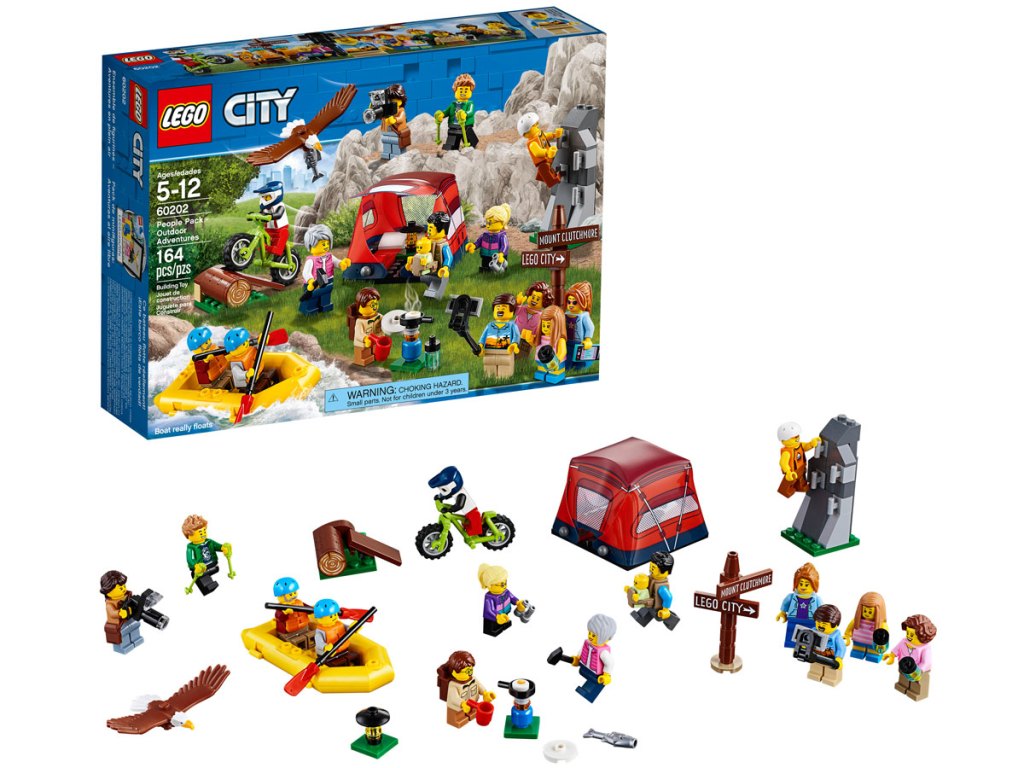 LEGO City People Pack Outdoors Adventures Building Kit stock image