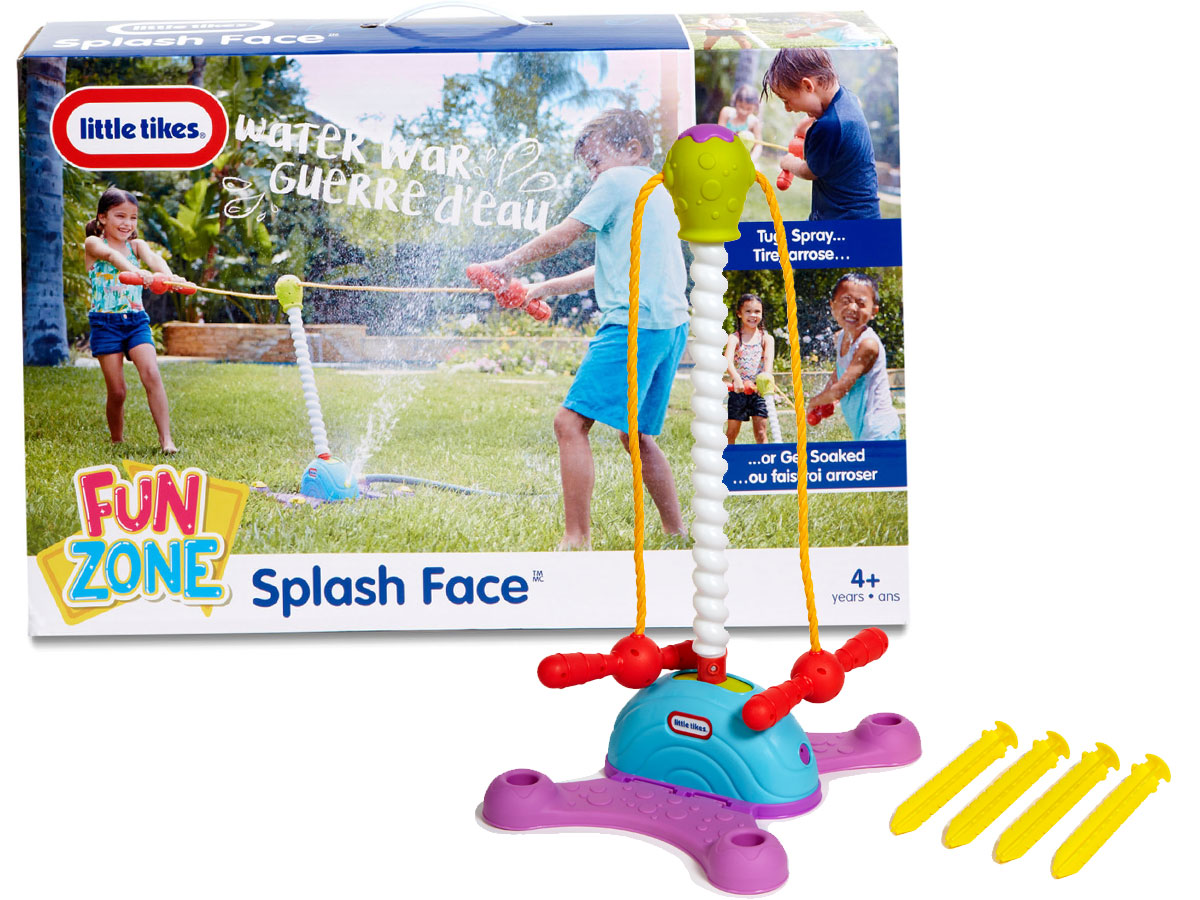 Fun zone splash store face