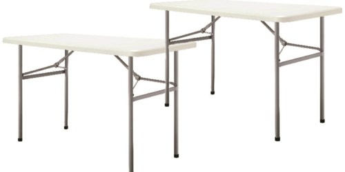6′ Fold-in-Half Table Only $29.99 at Ace Hardware