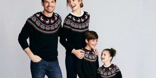 50% Off Family Sweaters at Macy’s | Including Pets