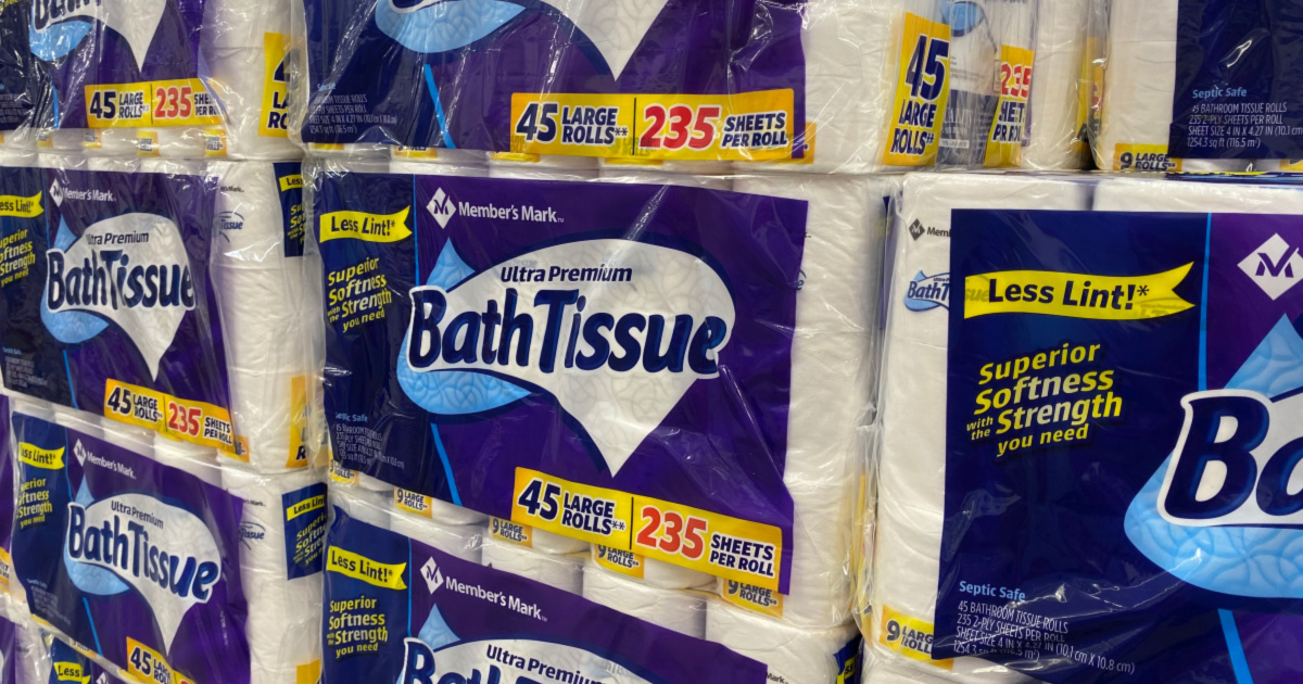 HUGE 45-Pack of Member's Mark Bath Tissue Only $16.98 After Cash Back ...