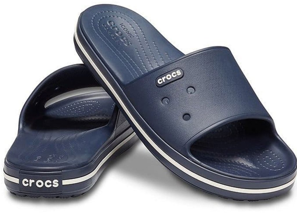 stock image of men's Croc Band Slides 