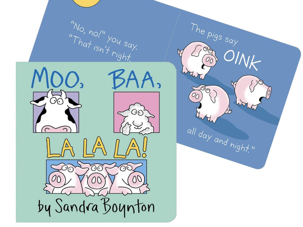 stock image of Moo Baa La La La Board Book