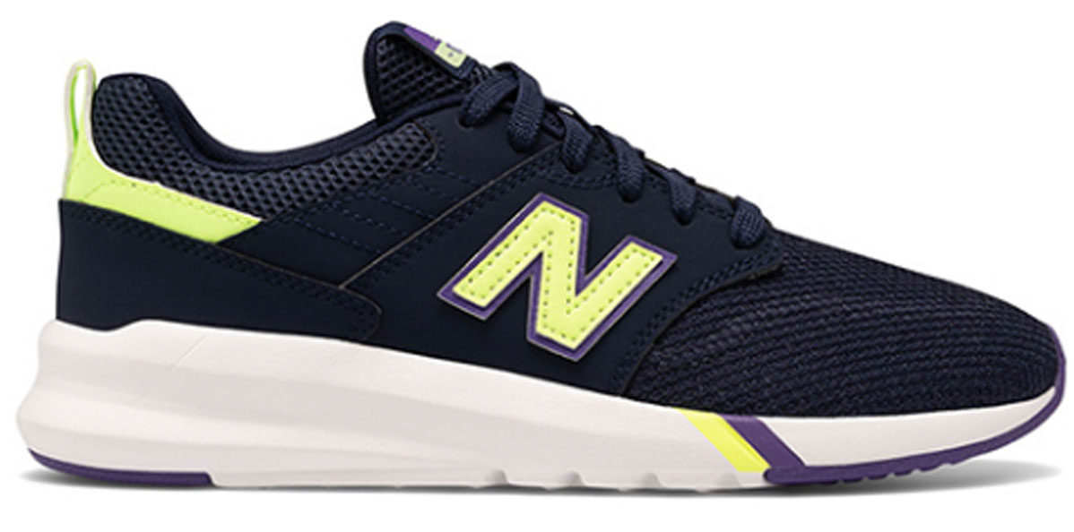 black and yellow new balance women's running shoes