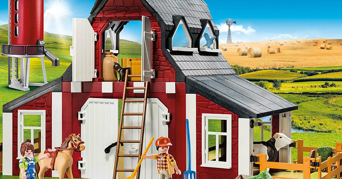 PLAYMOBIL Barn outlet with Silo