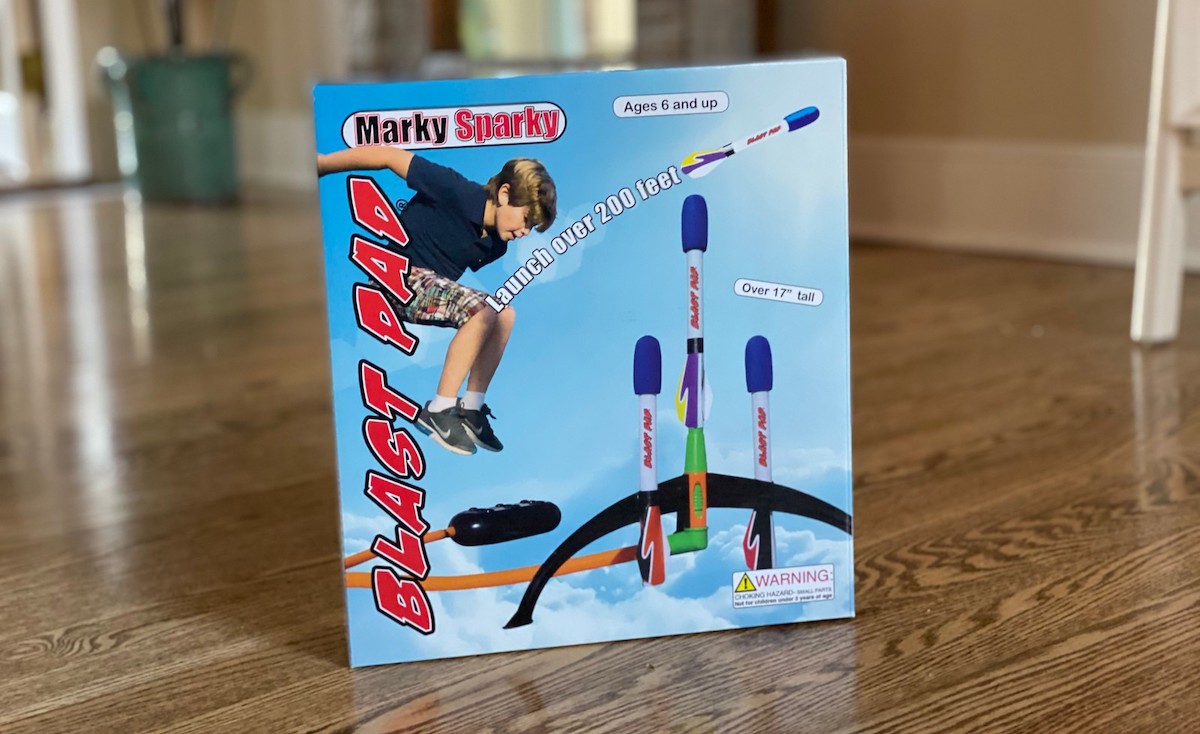 marky sparky blast pad rocket launcher