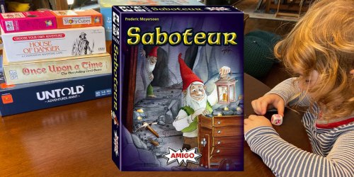Saboteur Miners & Dwarves Strategy Game Just $3 at Walmart (Regularly $10)