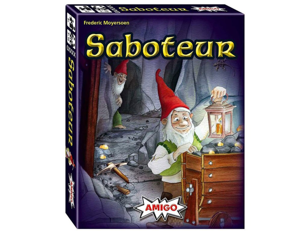 stock image of Saboteur Miners and Dwarves Strategy Card Game