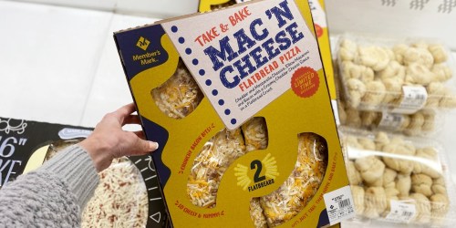 Sam’s Club Is Selling Take & Bake Pizza Topped With Mac ‘N Cheese