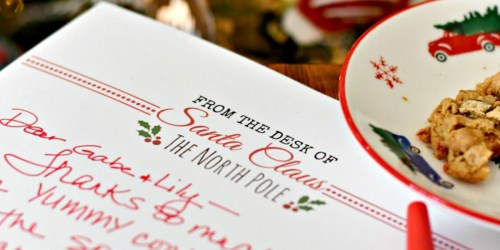 Free Printable Letterhead and Gift Tags From Santa