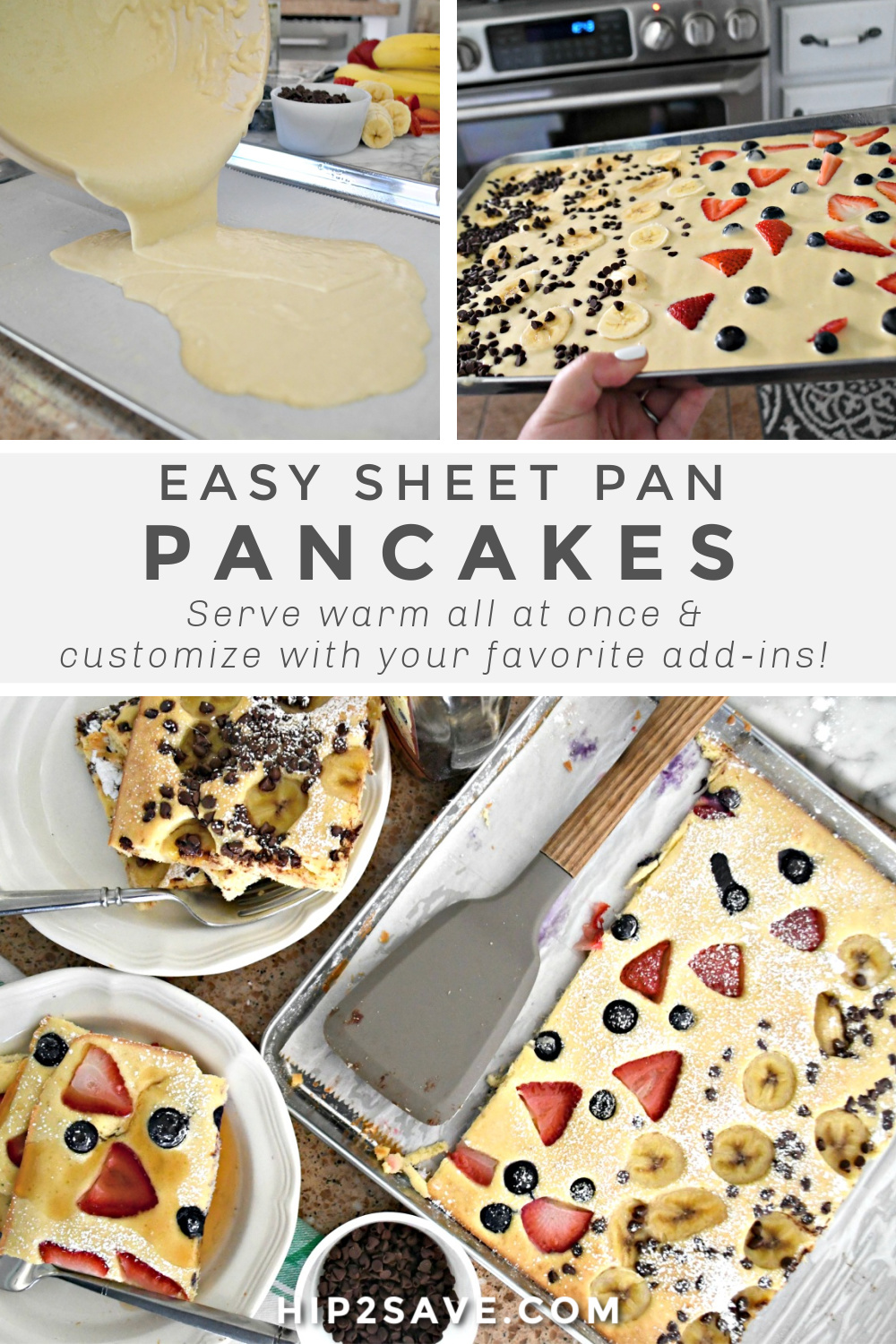 Sheet Pan Pancakes - The Country Cook