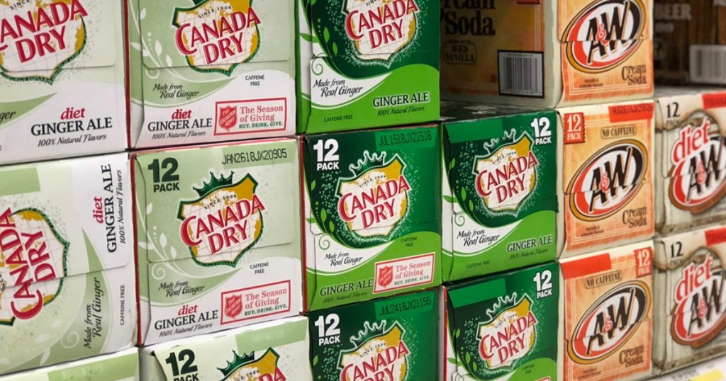 canada dry 12-pack soda at target