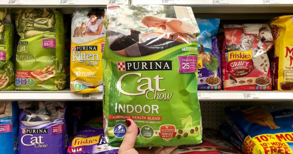 purina cat chow dry cat food at target