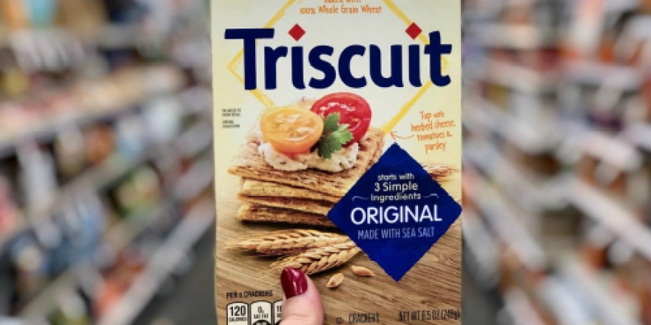 Triscuit Crackers Family Size Box Just $2 Shipped on Amazon (Reg. $6)