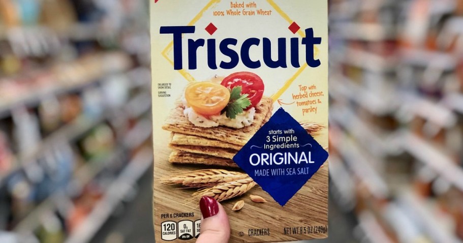 Triscuit Crackers Family Size Box Just $2 Shipped on Amazon (Reg. $6)