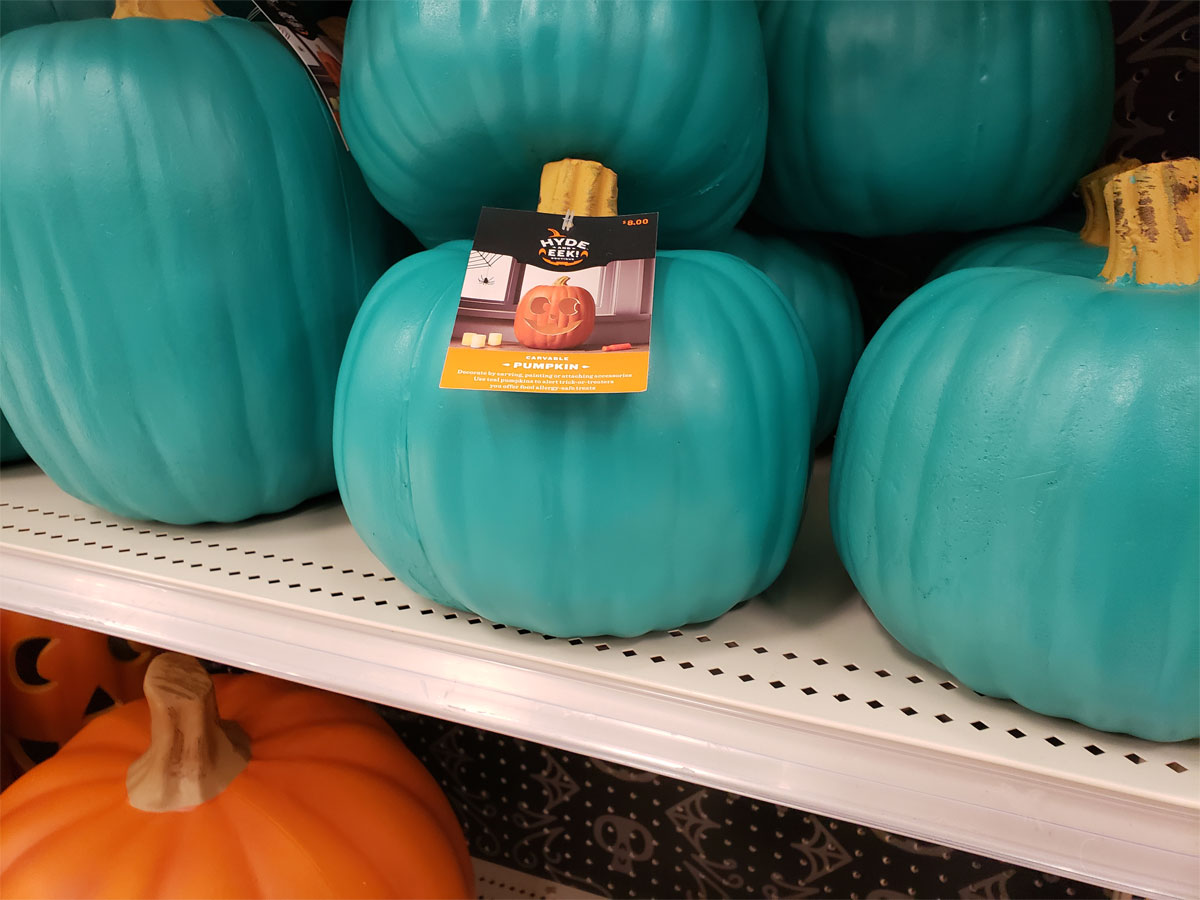 teal pumpkin at target