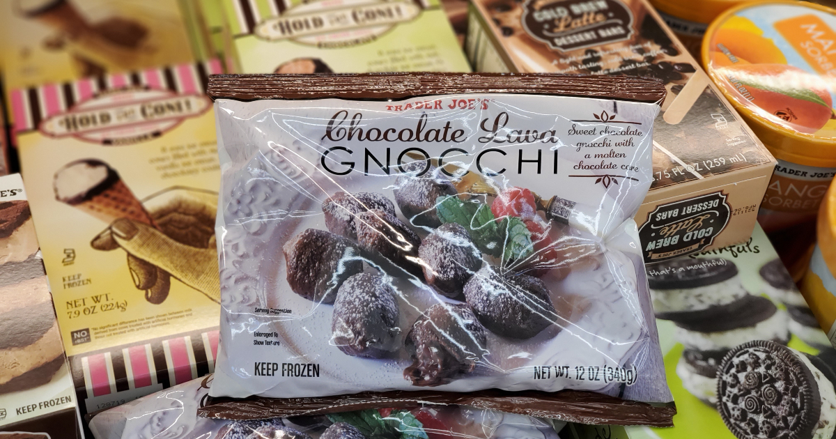 Trader Joe's Chocolate Lava Gnocchi