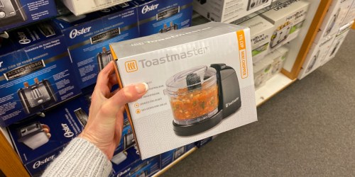 Toastmaster Small Appliances from $8.99 + Free Shipping for Kohl’s Cardholders