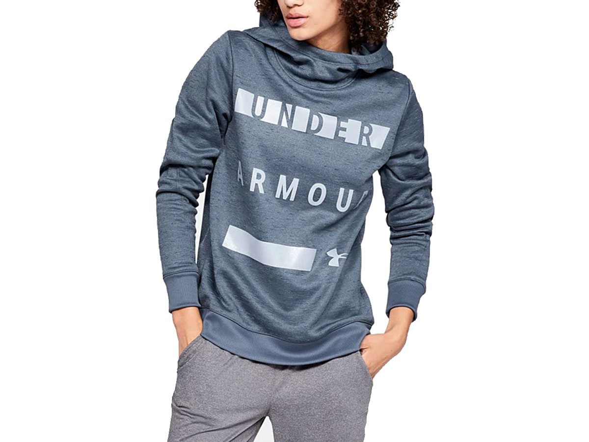 under armour metallic hoodie