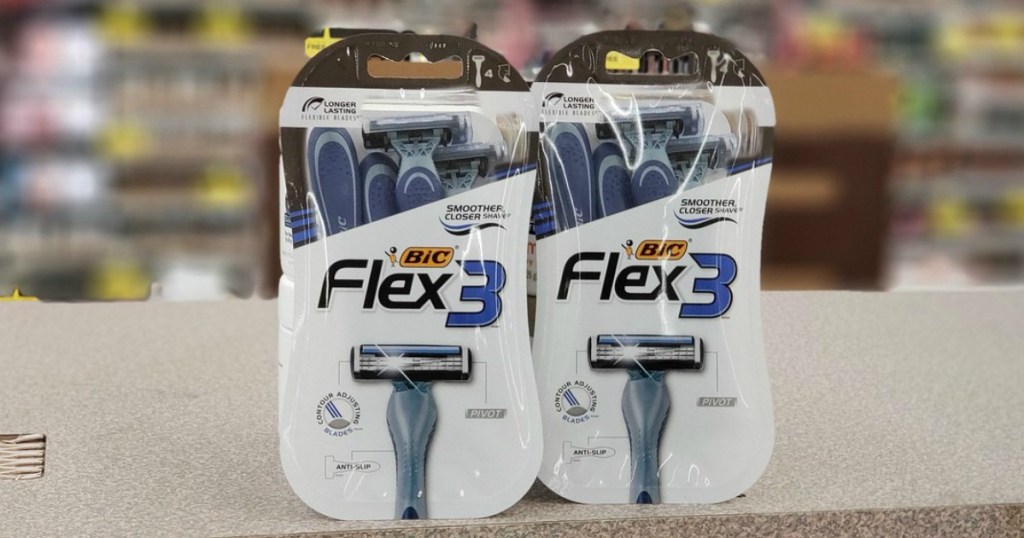 bic flex 3 disposable razors at walgreens
