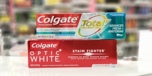 New $1/1 Colgate Toothpaste Coupon = TWO Free Tubes After Walgreens Rewards