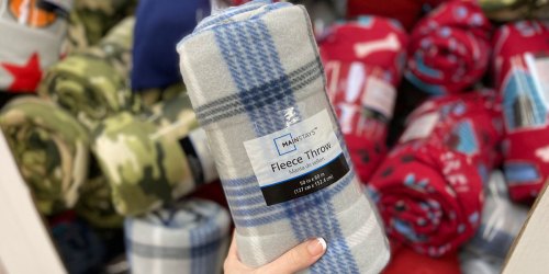 Mainstays Fleece Throws Only $2.50 at Walmart | Great for Kids, Seniors Or Donations