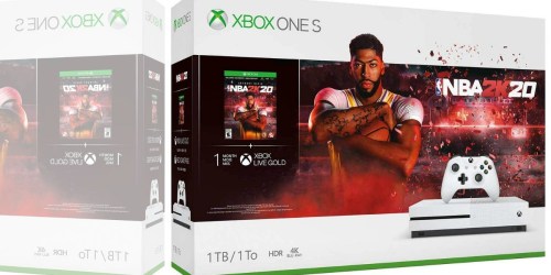 1 TB Xbox One S NBA 2K20 Or Star Wars Bundle Only $159.99 Shipped at Amazon (Regularly $300)