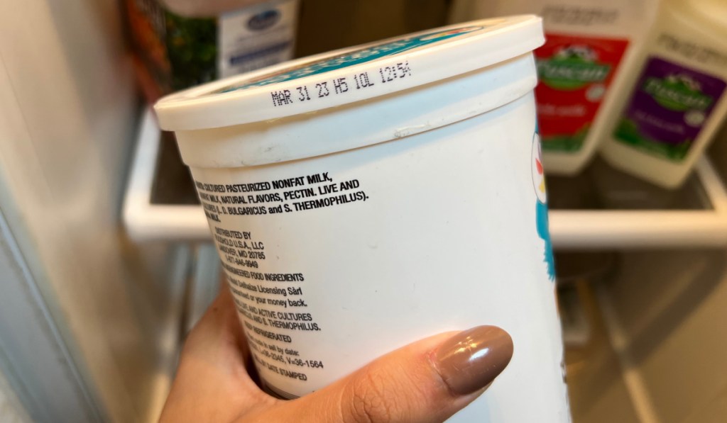 yogurt expiration date